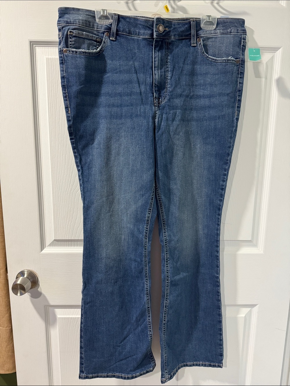 Maurices Women's Dark Blue Bootcut Jeans